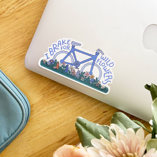 I brake for wildflowers